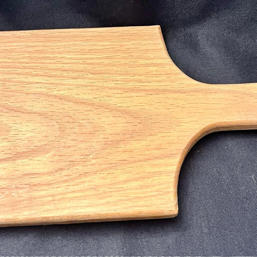 Handmade Oak Cutting Board & Bread Bow Knife Set New Sourdough Slicer Gift Set